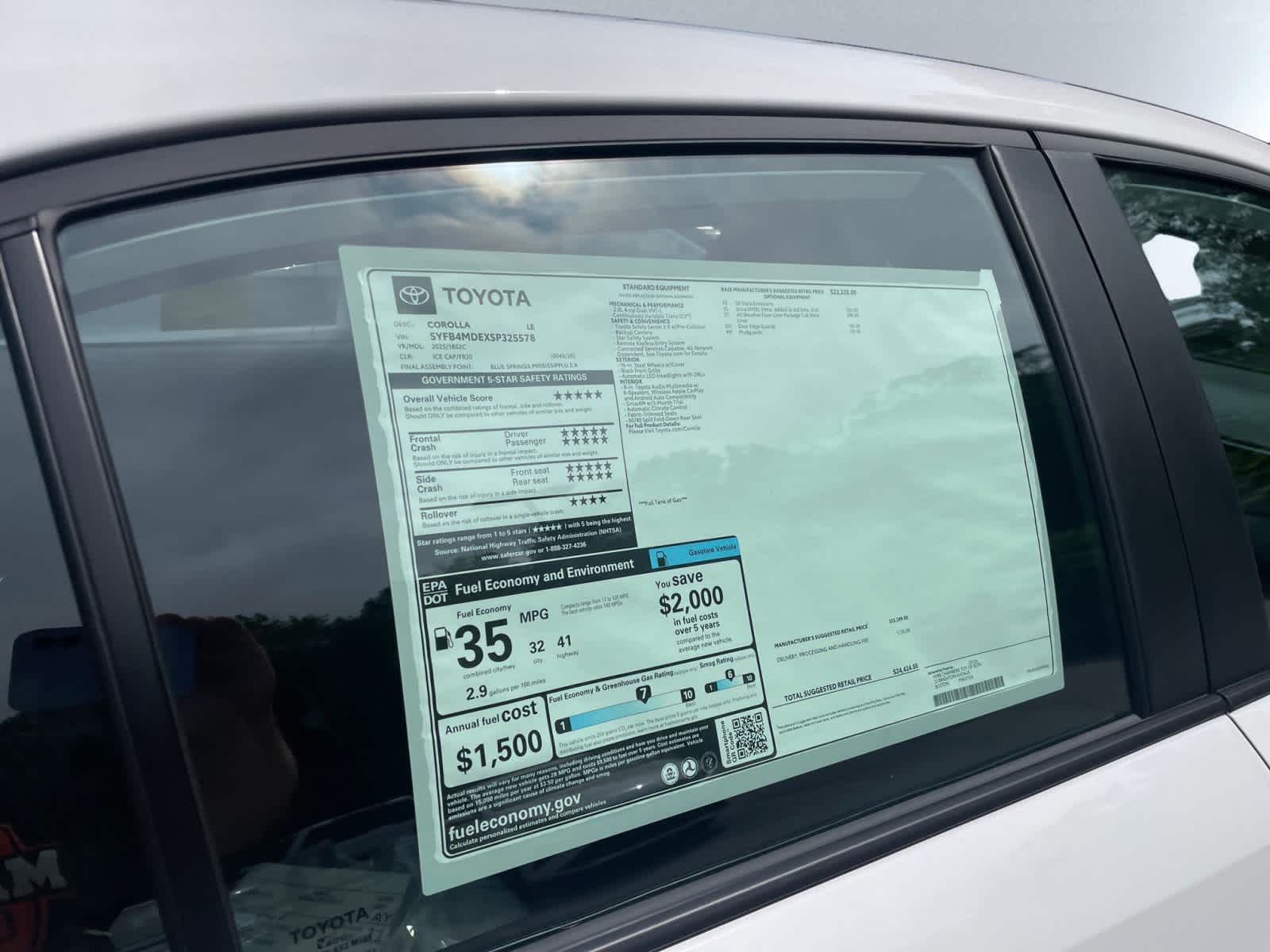 used 2025 Toyota Corolla car, priced at $29,998
