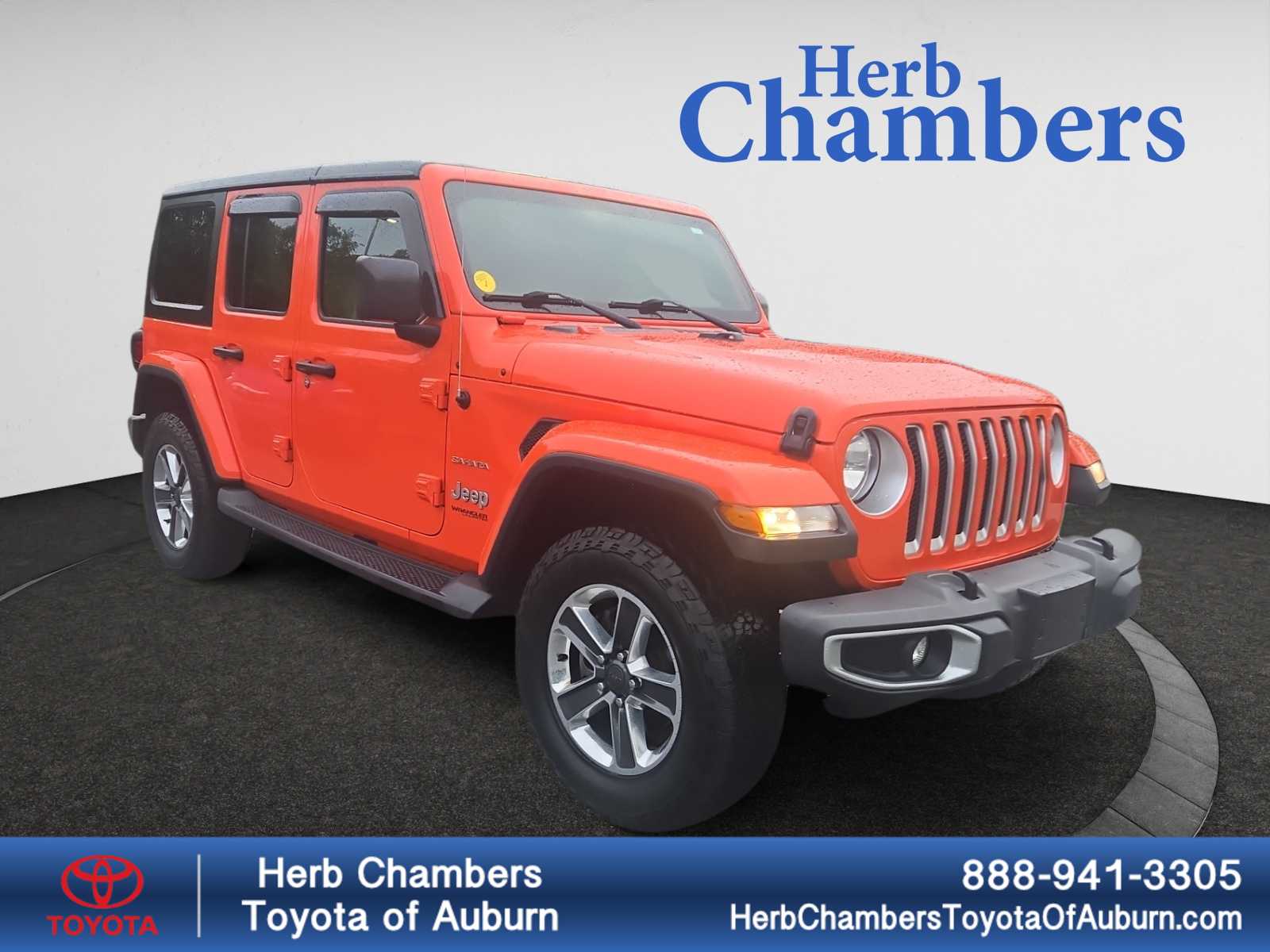 used 2019 Jeep Wrangler Unlimited car, priced at $32,998
