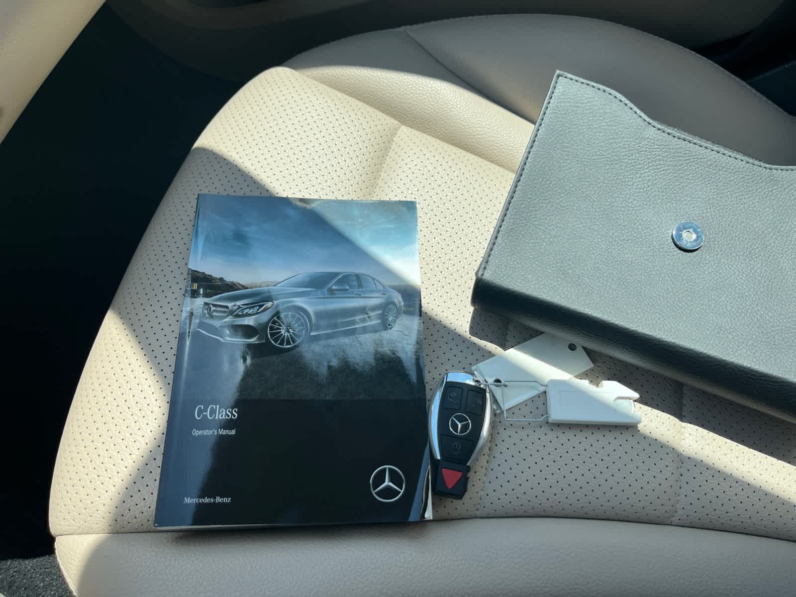 used 2018 Mercedes-Benz C-Class car, priced at $21,998