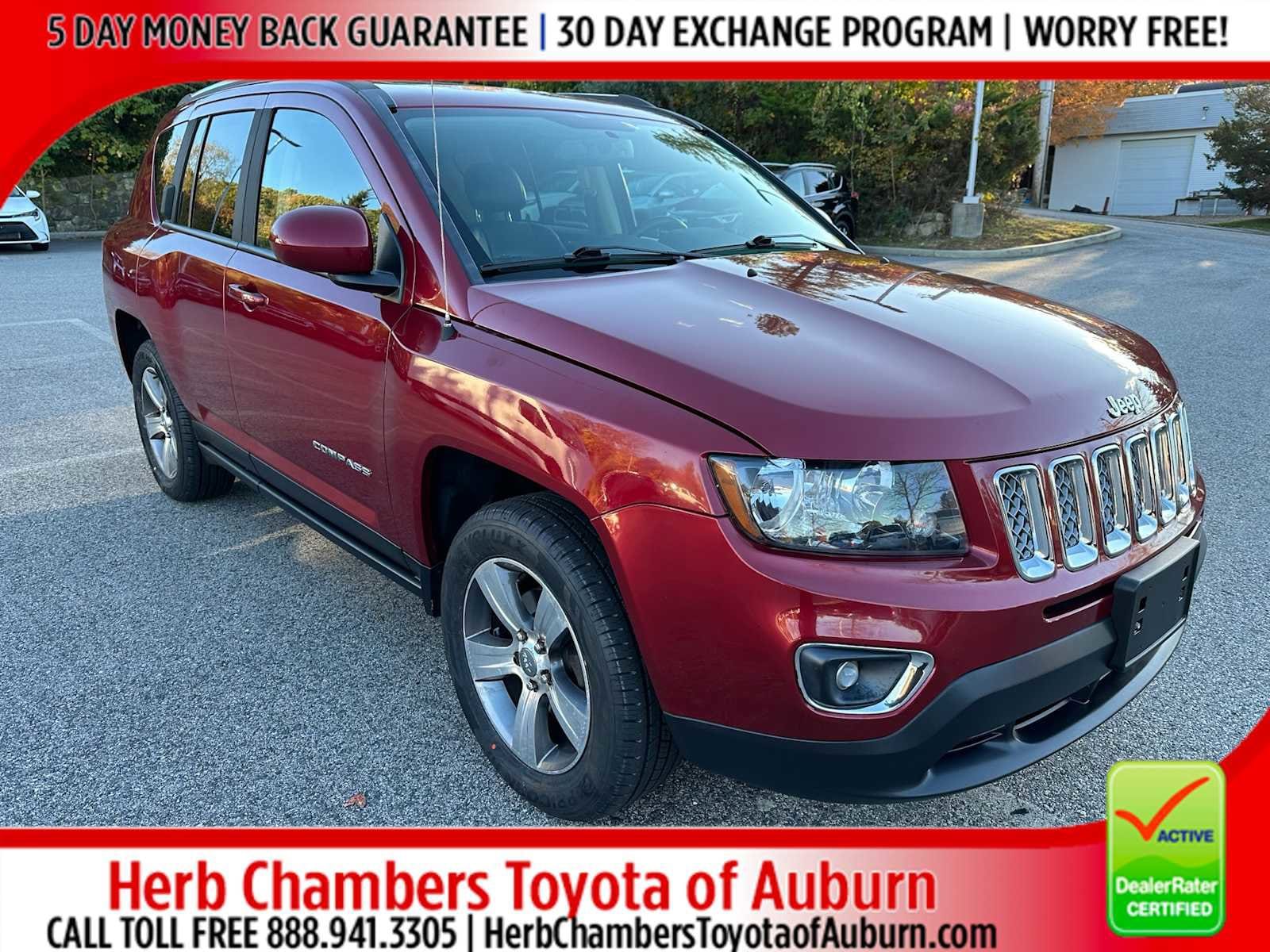 used 2016 Jeep Compass car, priced at $10,998