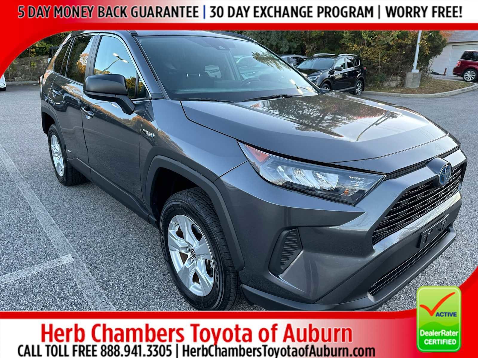 used 2021 Toyota RAV4 Hybrid car, priced at $33,998