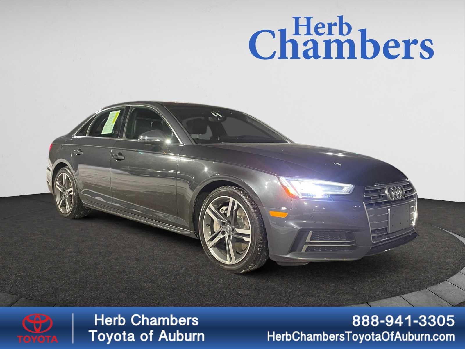 used 2018 Audi A4 2.0T Quattro car, priced at $23,998