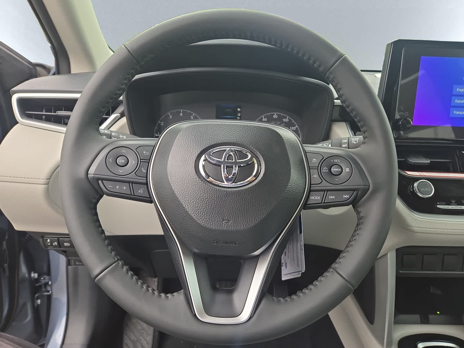 new 2025 Toyota Corolla Cross car, priced at $30,038