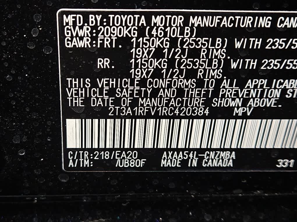 new 2024 Toyota RAV4 car, priced at $40,299