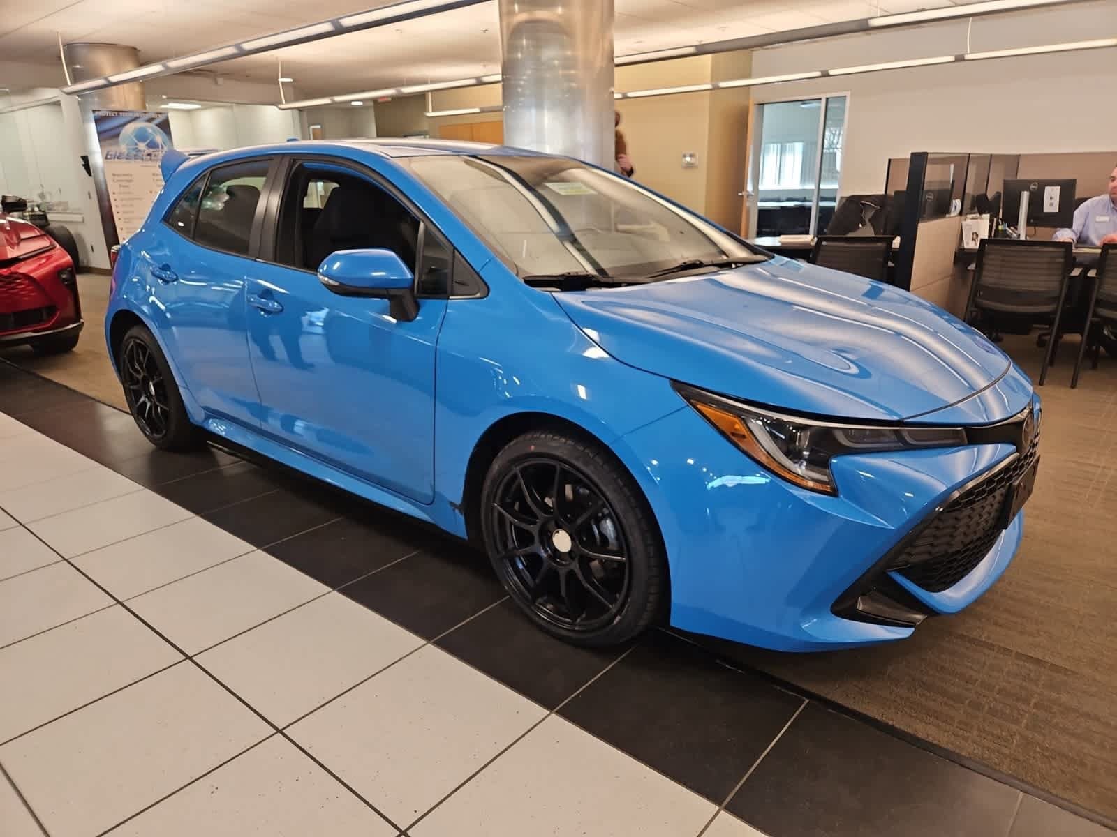 used 2021 Toyota Corolla Hatchback car, priced at $20,998