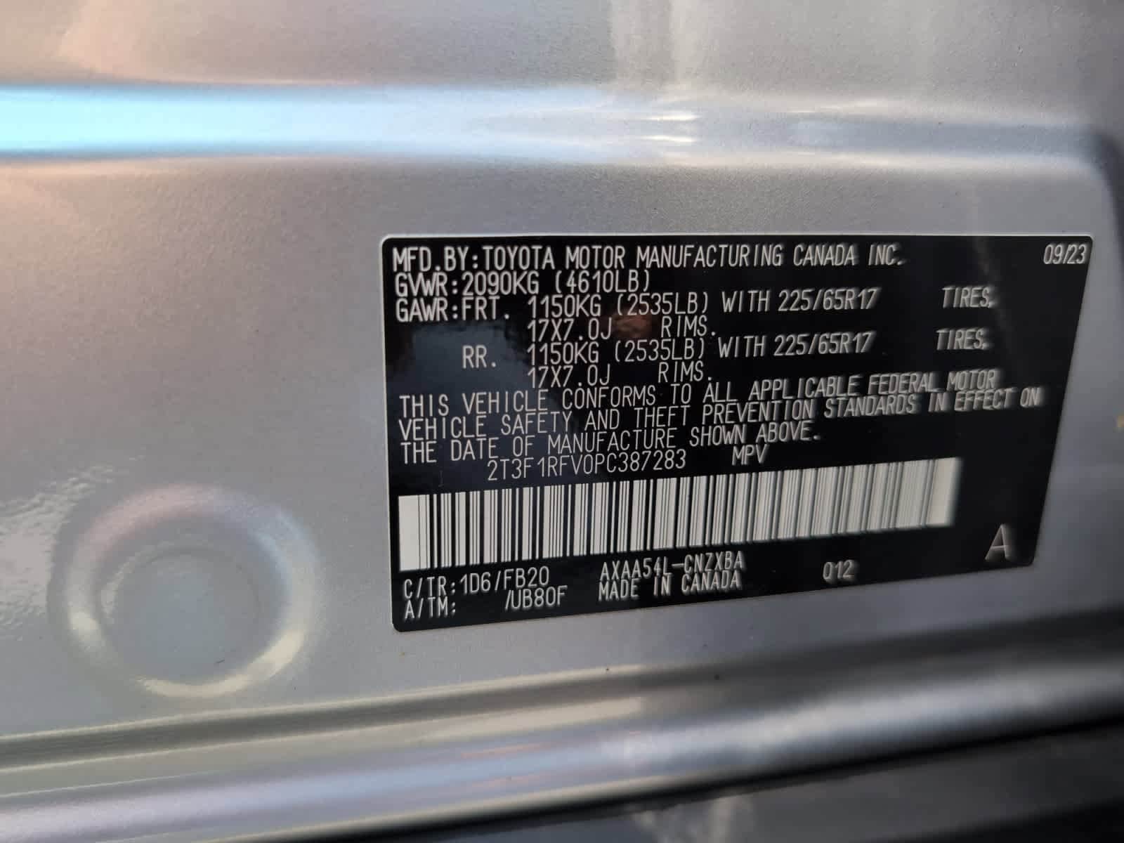 used 2023 Toyota RAV4 car, priced at $28,998