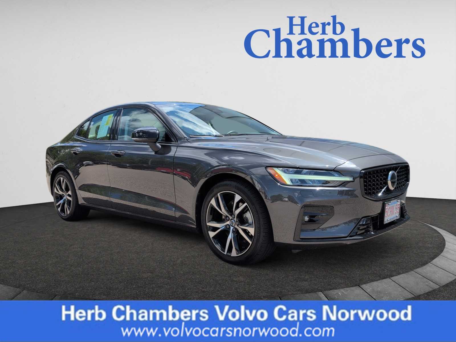 used 2024 Volvo S60 B5 A Plus car, priced at $34,998