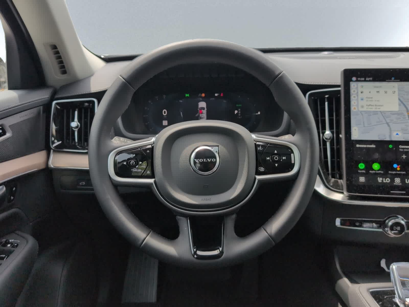 used 2025 Volvo XC90 plug-in hybrid car, priced at $68,998