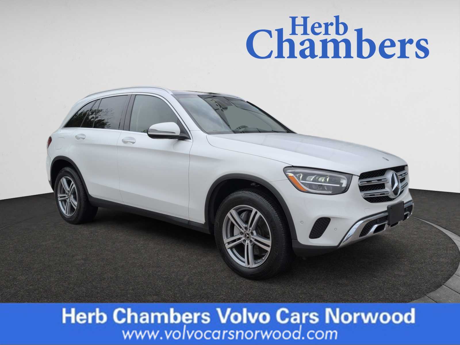 used 2021 Mercedes-Benz GLC 300 car, priced at $24,998