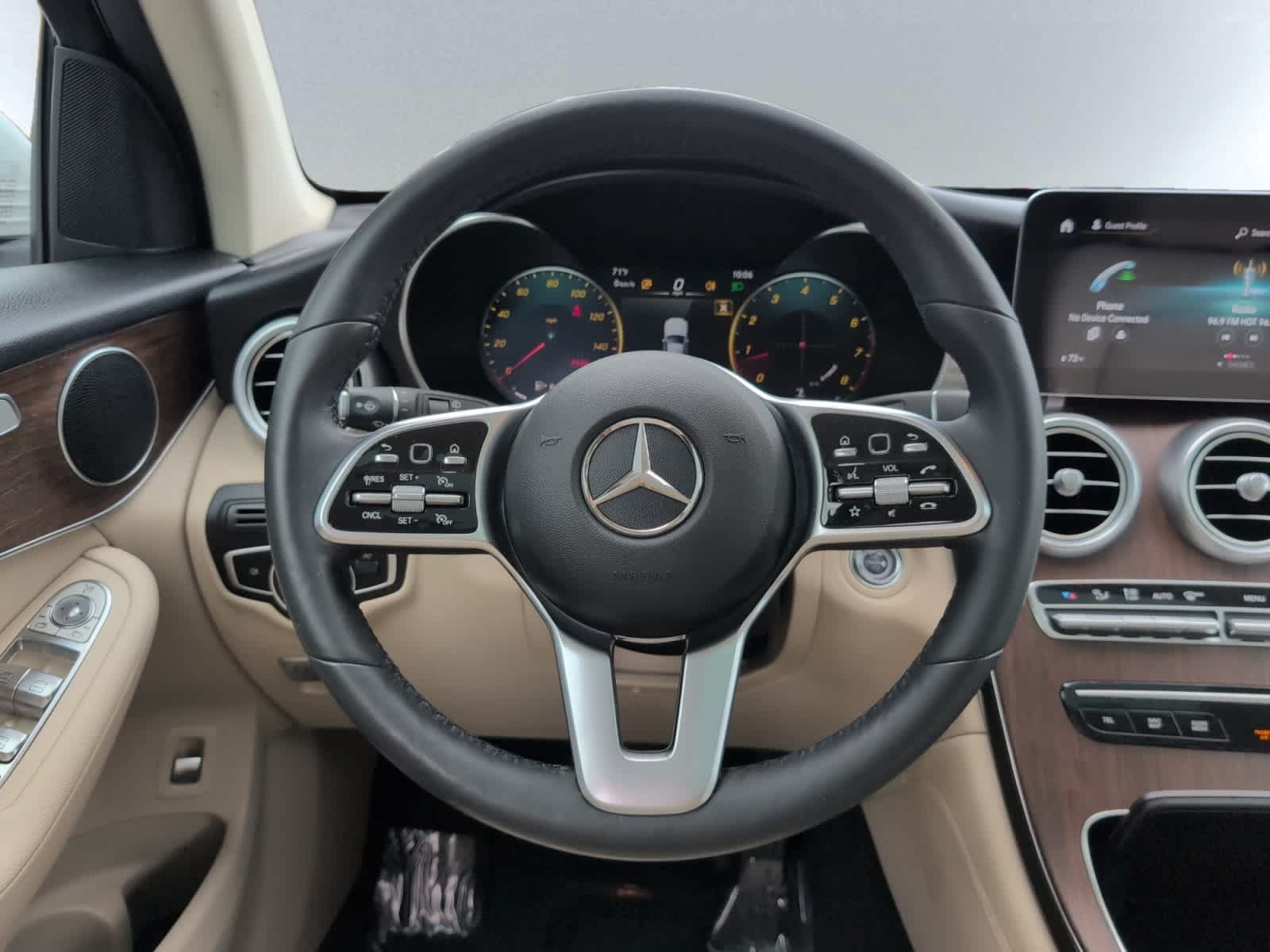 used 2021 Mercedes-Benz GLC 300 car, priced at $24,998