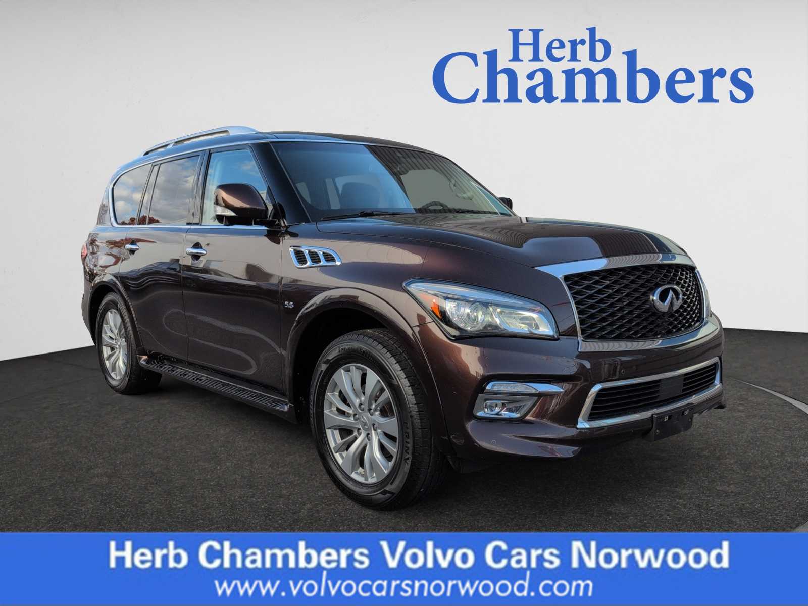 used 2017 INFINITI QX80 car, priced at $21,998