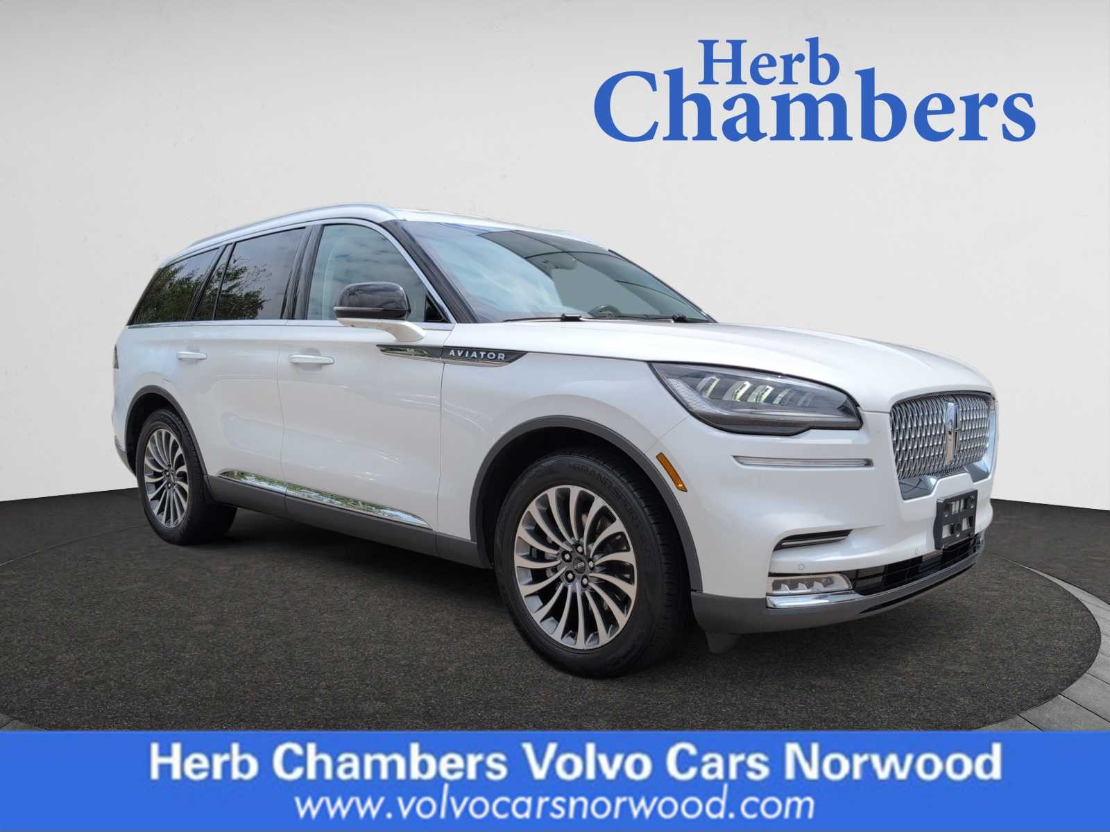 used 2020 Lincoln Aviator car, priced at $33,998
