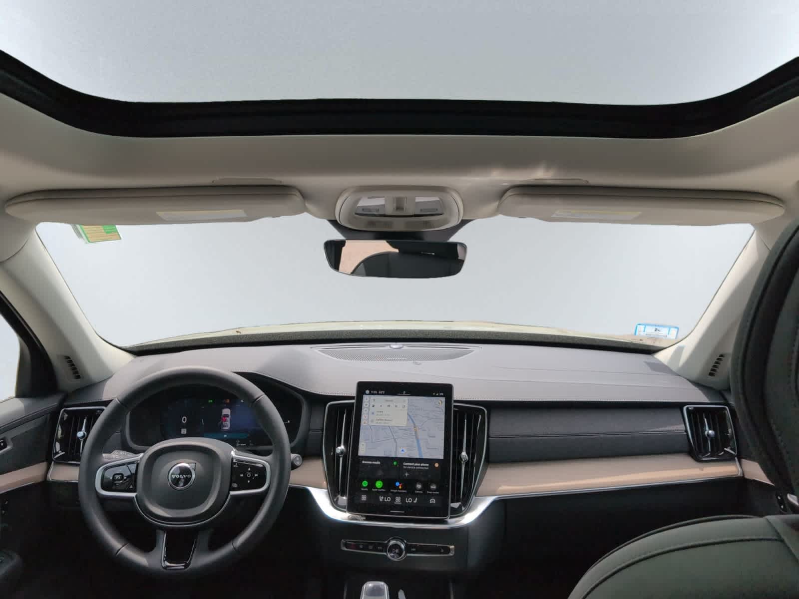 used 2025 Volvo XC90 plug-in hybrid car, priced at $68,998