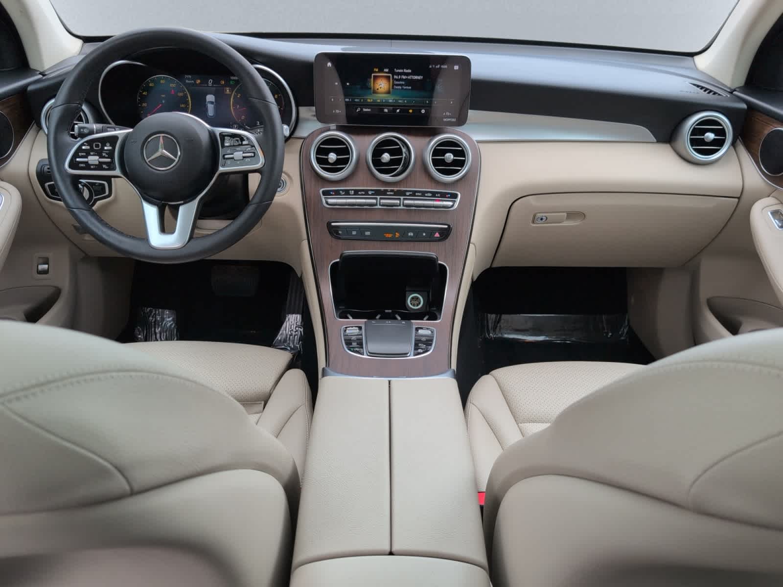 used 2021 Mercedes-Benz GLC 300 car, priced at $24,998
