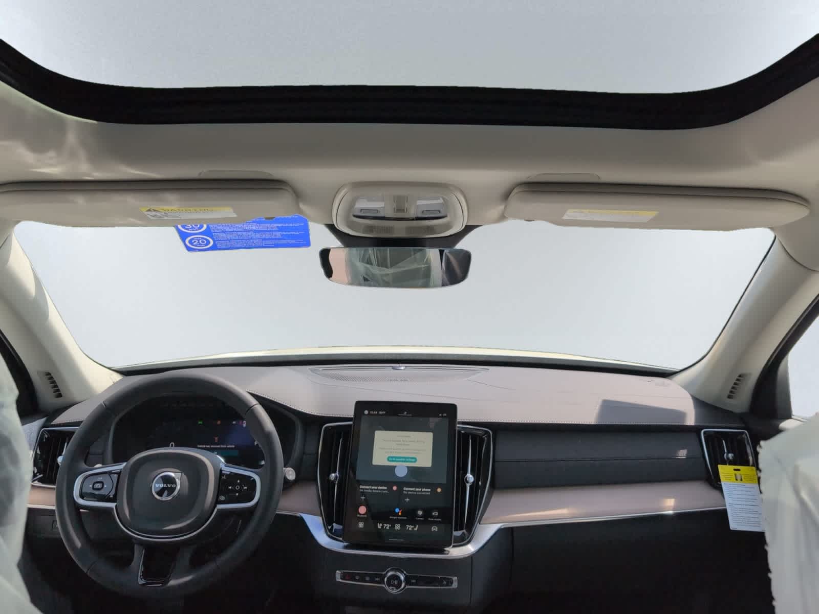 new 2025 Volvo XC90 car, priced at $69,155