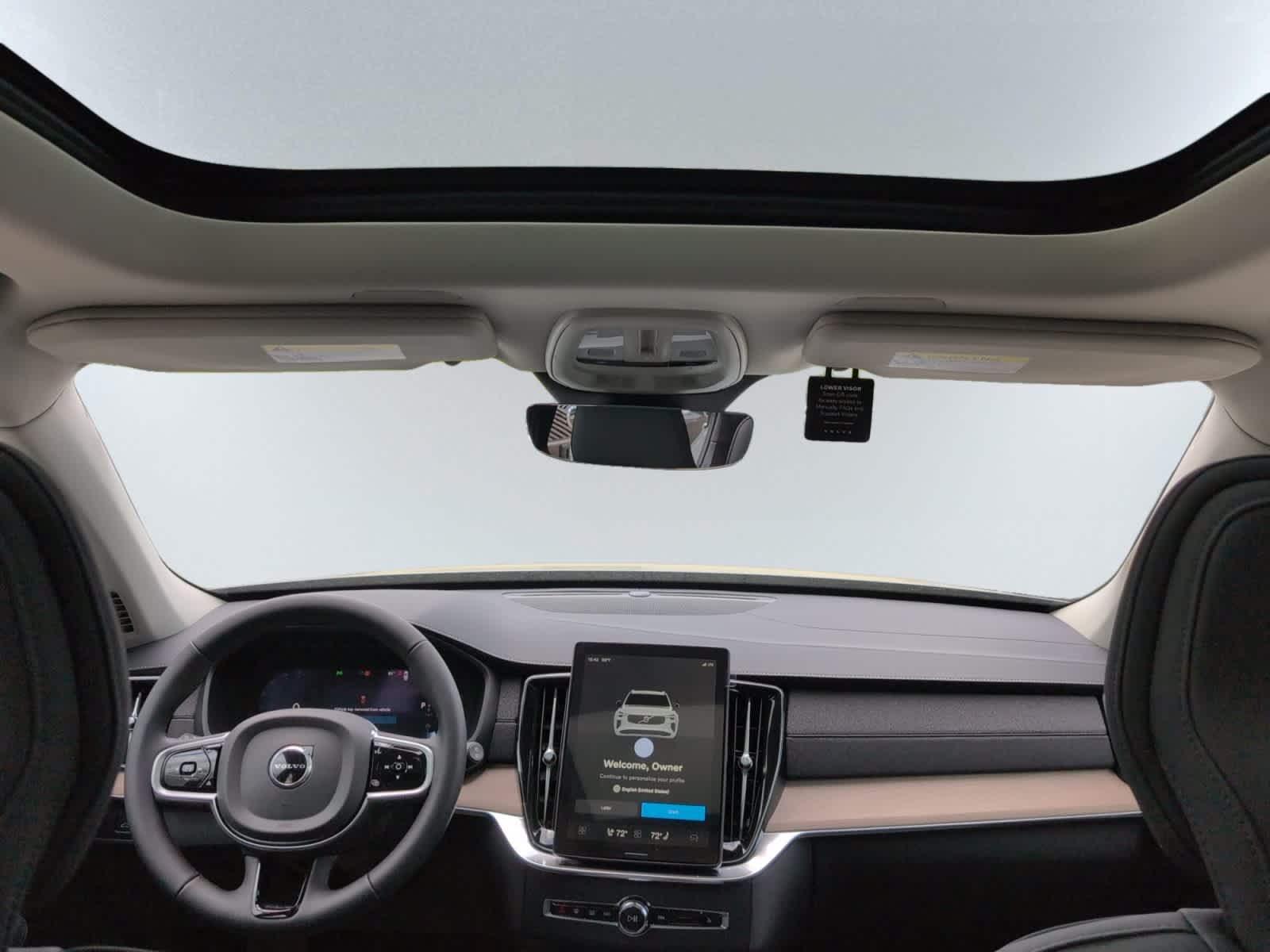 new 2025 Volvo XC90 car, priced at $59,745