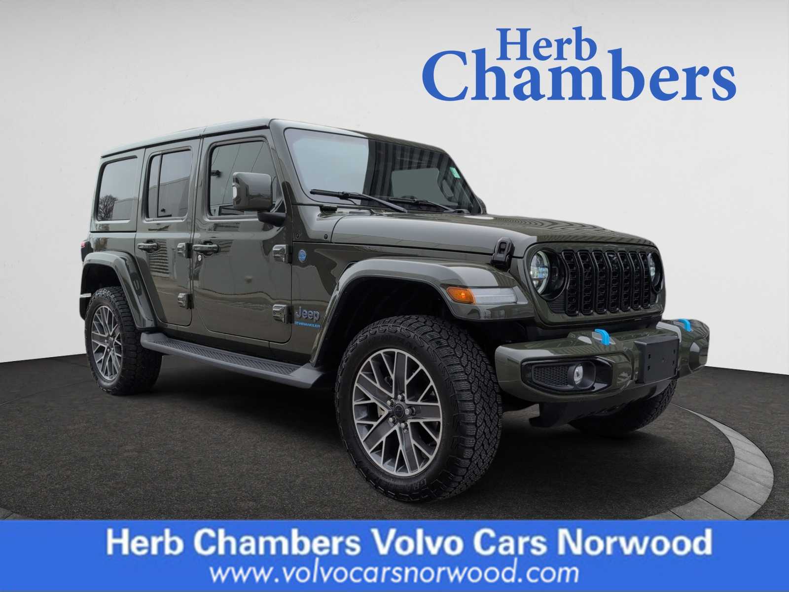 used 2024 Jeep Wrangler 4xe car, priced at $46,998