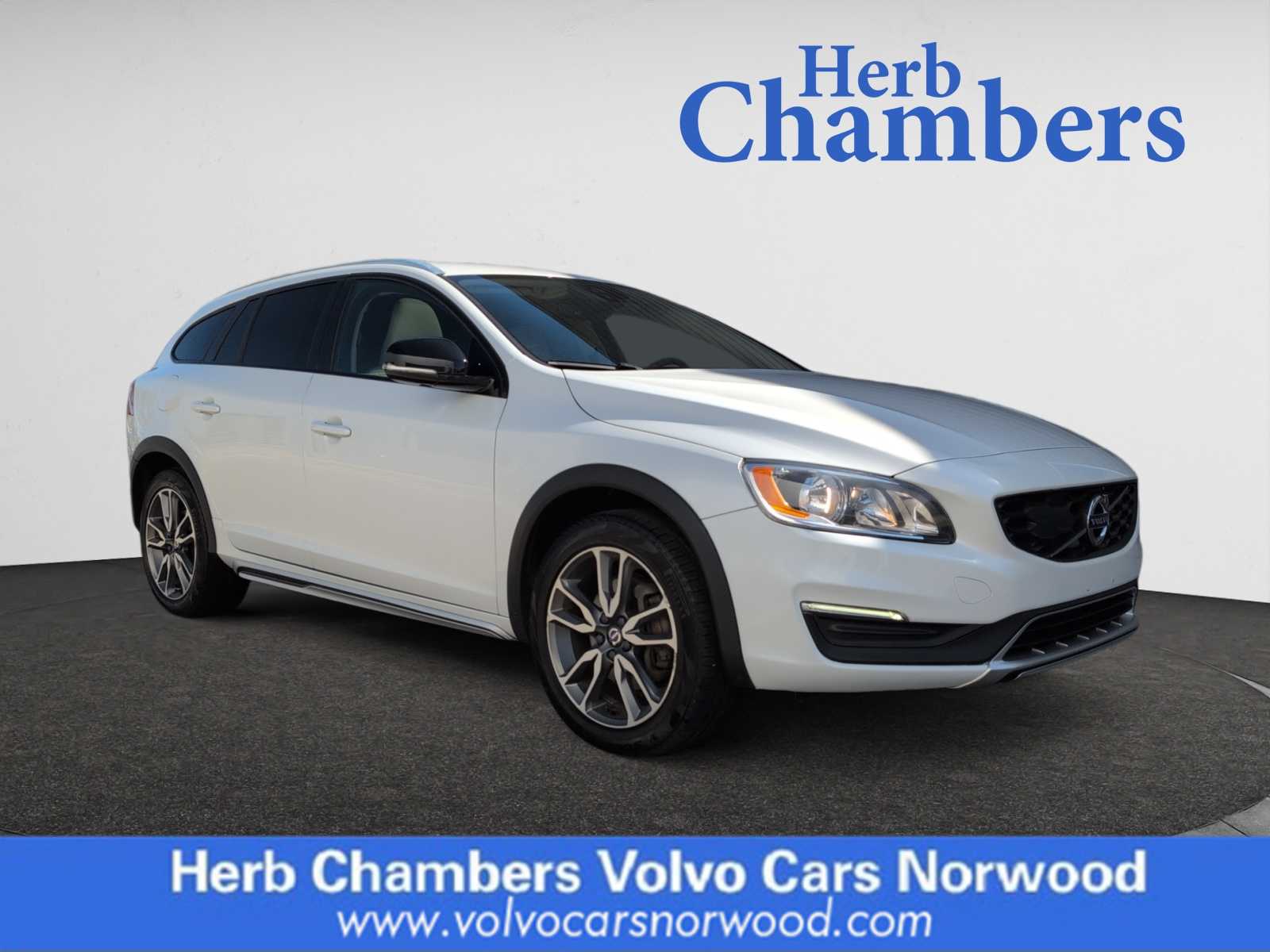 used 2017 Volvo V60 Cross Country car, priced at $19,998