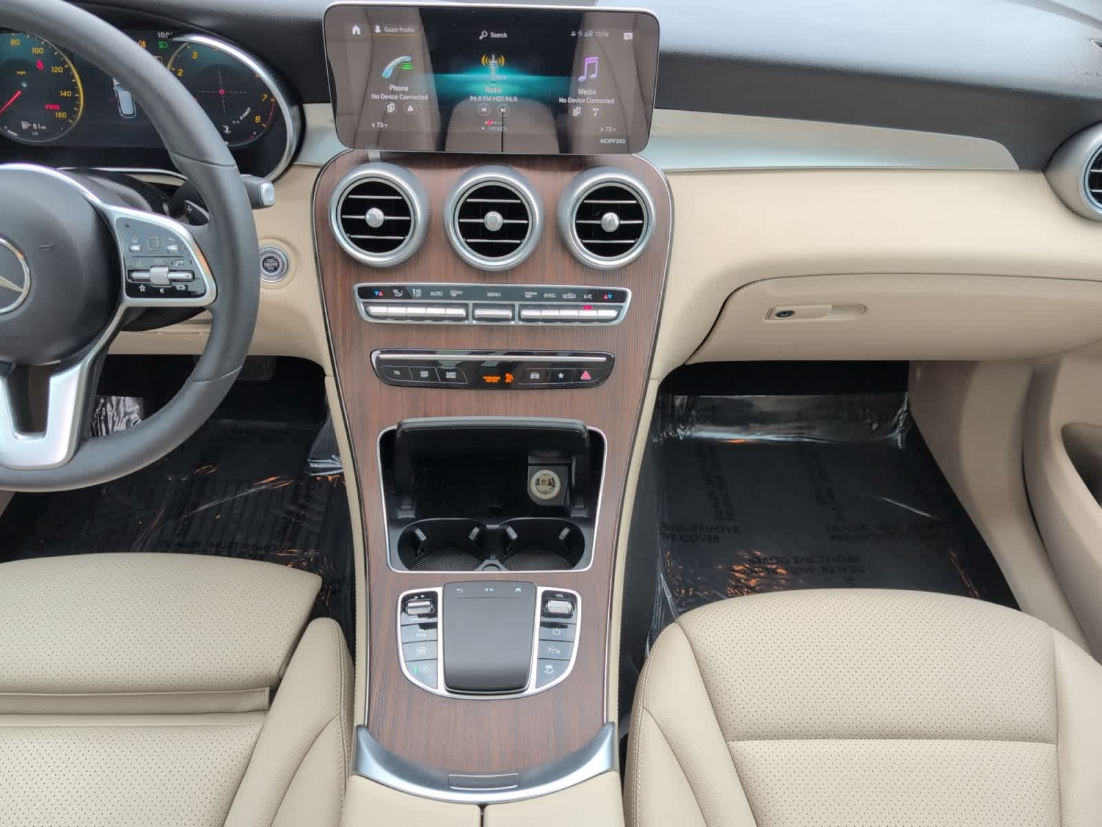 used 2021 Mercedes-Benz GLC 300 car, priced at $24,998