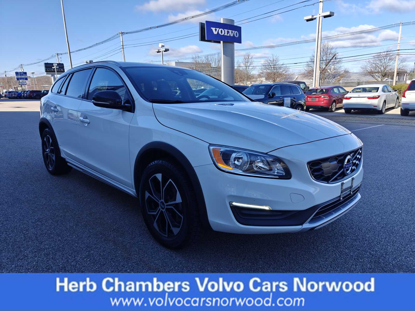 used 2017 Volvo V60 Cross Country car, priced at $18,998