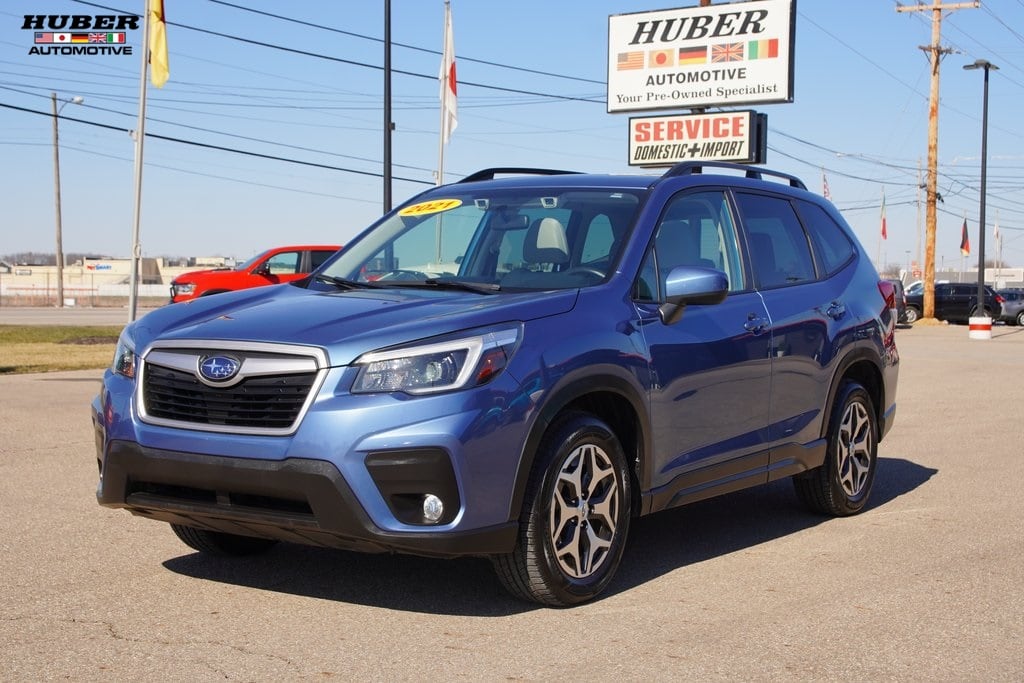 used 2021 Subaru Forester car, priced at $20,467