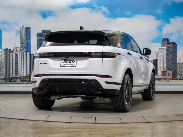 new 2025 Land Rover Range Rover Evoque car, priced at $63,255