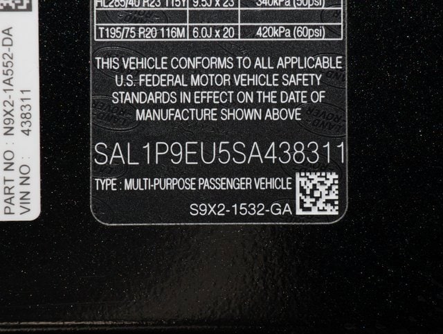 new 2025 Land Rover Range Rover Sport car, priced at $90,785