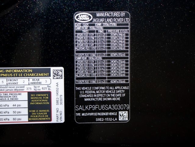 new 2025 Land Rover Range Rover car, priced at $121,970