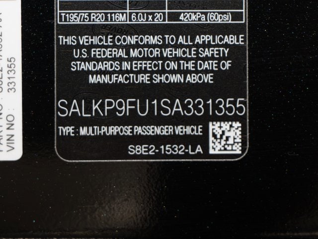 new 2025 Land Rover Range Rover car, priced at $123,705