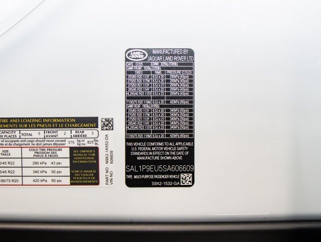 new 2025 Land Rover Range Rover Sport car, priced at $92,480