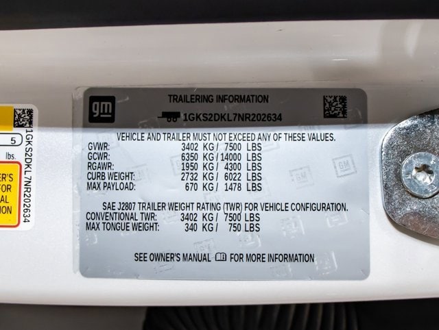 used 2022 GMC Yukon car, priced at $50,410