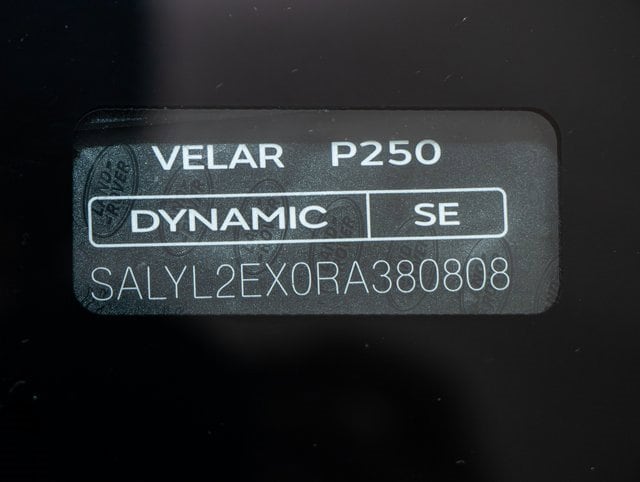 used 2024 Land Rover Range Rover Velar car, priced at $53,806