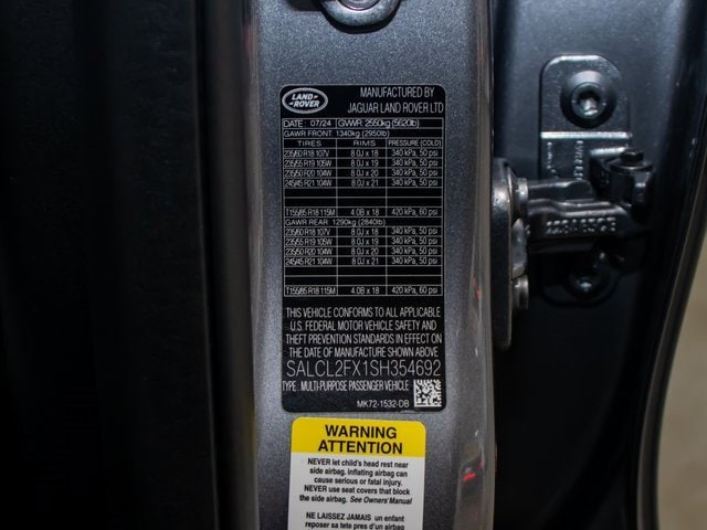used 2025 Land Rover Discovery Sport car, priced at $59,518