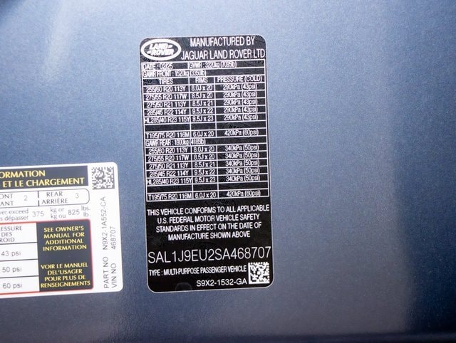 new 2025 Land Rover Range Rover Sport S car, priced at $83,335