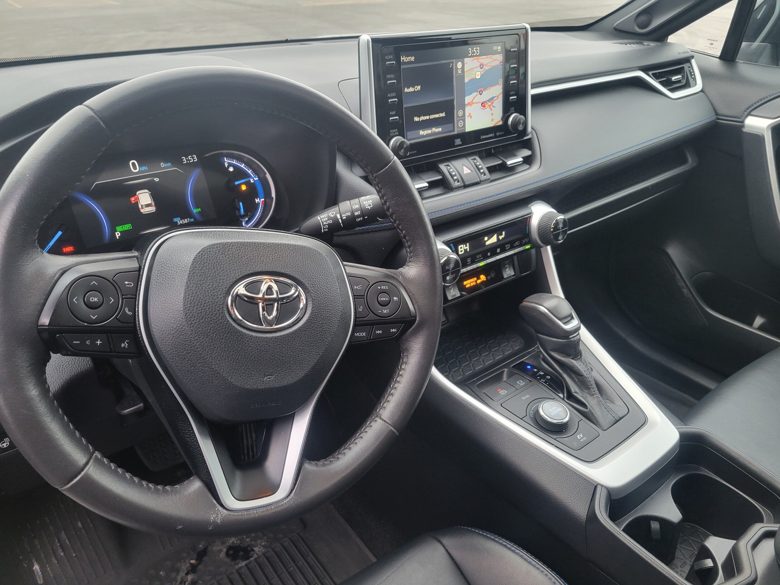 used 2021 Toyota RAV4 Hybrid car, priced at $34,270