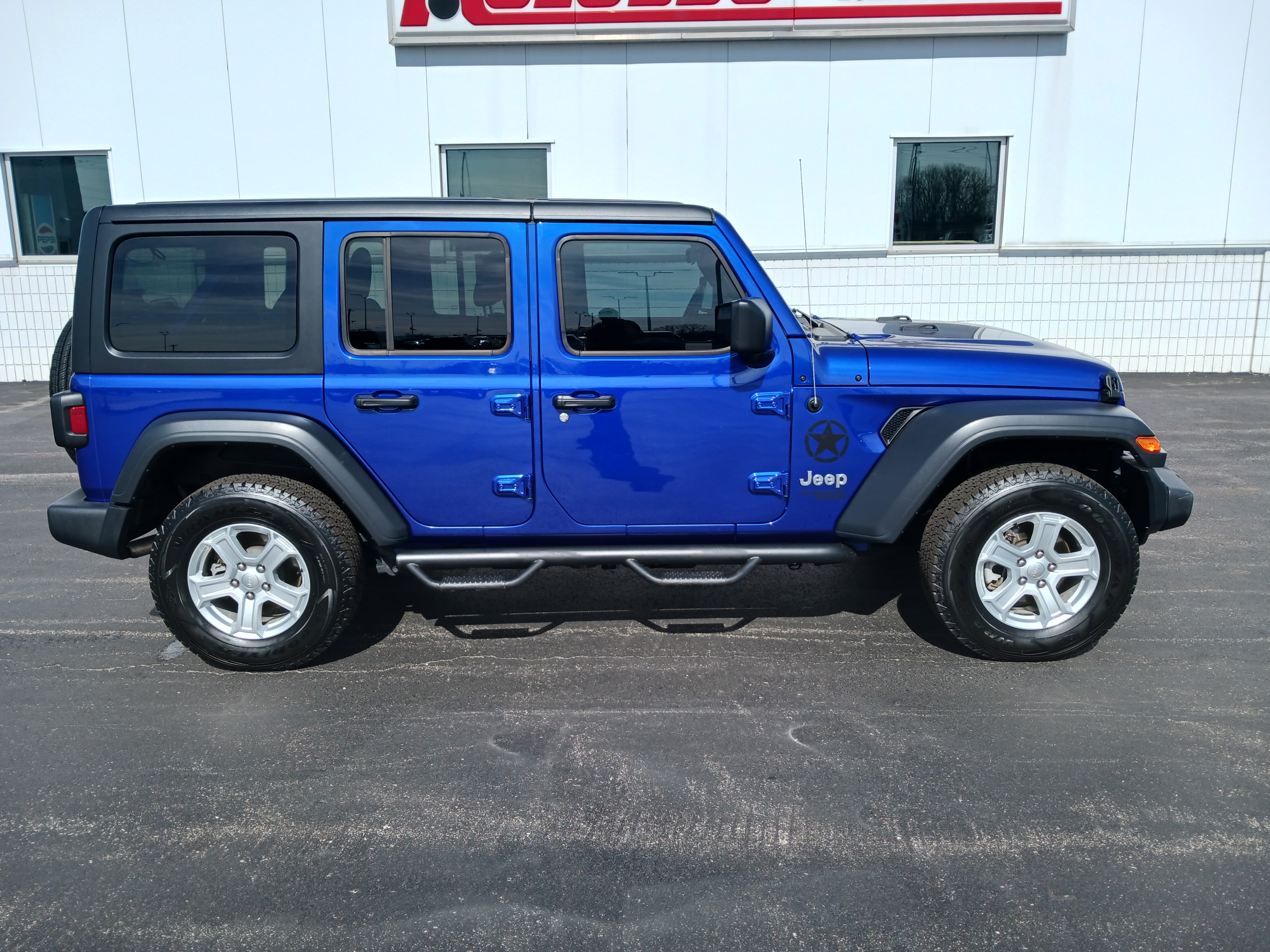 used 2019 Jeep Wrangler car, priced at $30,588