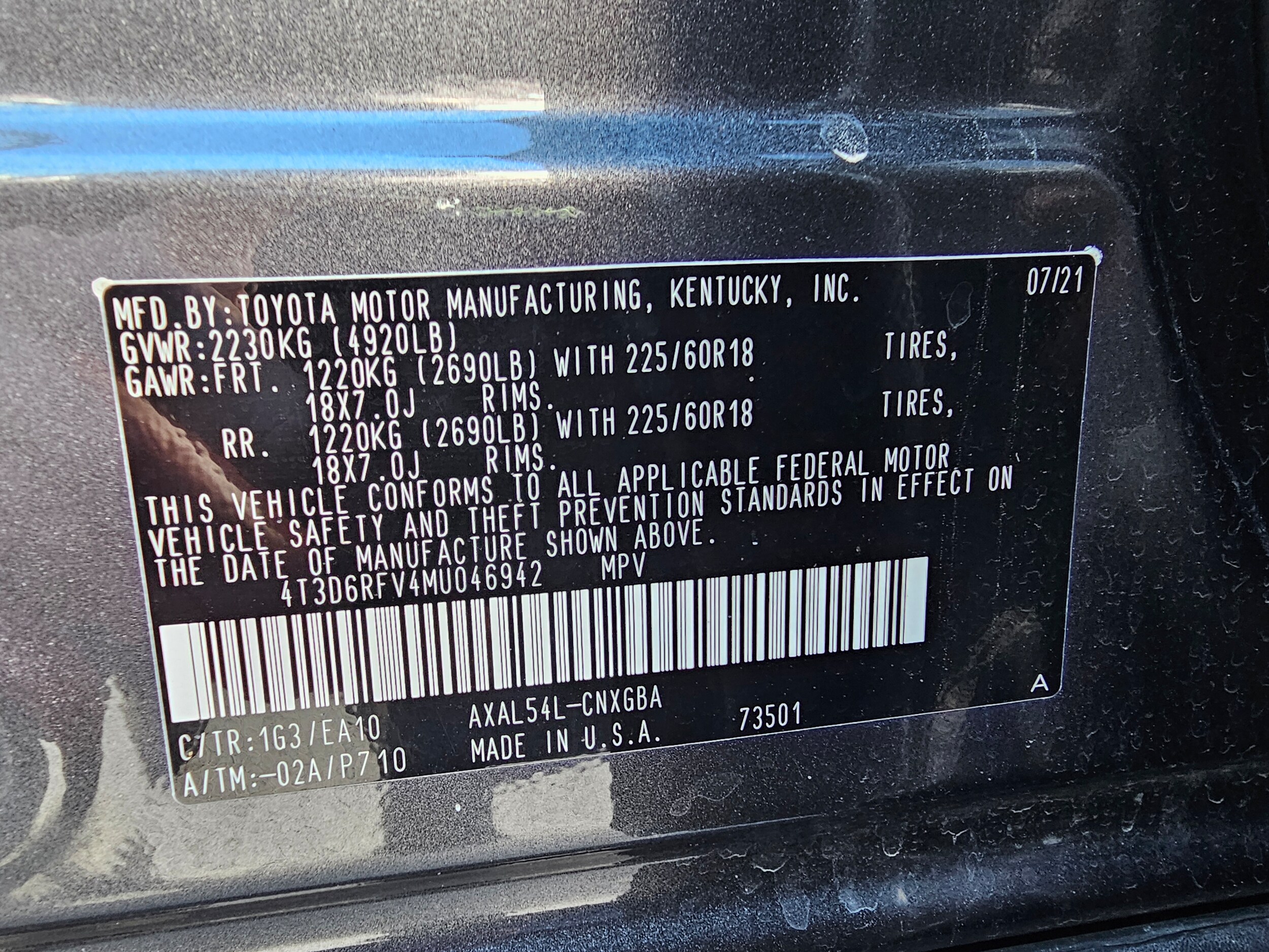 used 2021 Toyota RAV4 Hybrid car, priced at $36,995