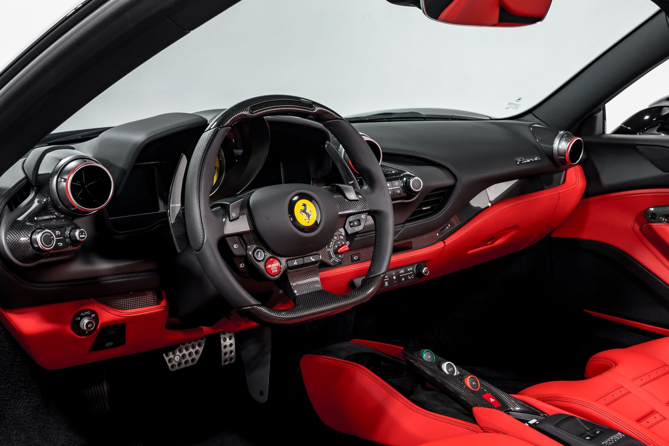 used 2023 Ferrari F8 Spider car, priced at $489,999