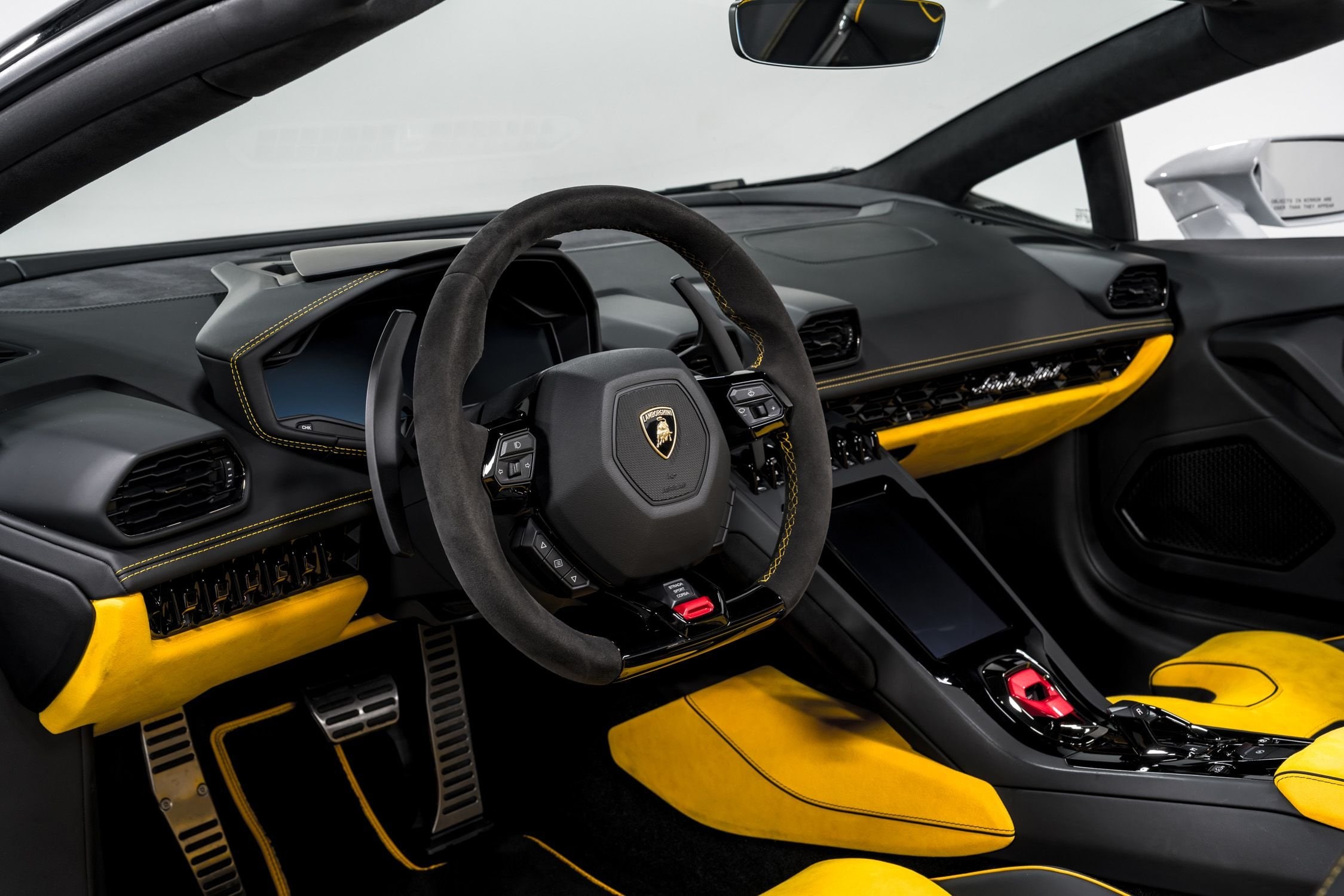 used 2023 Lamborghini Huracan EVO Spyder car, priced at $319,999