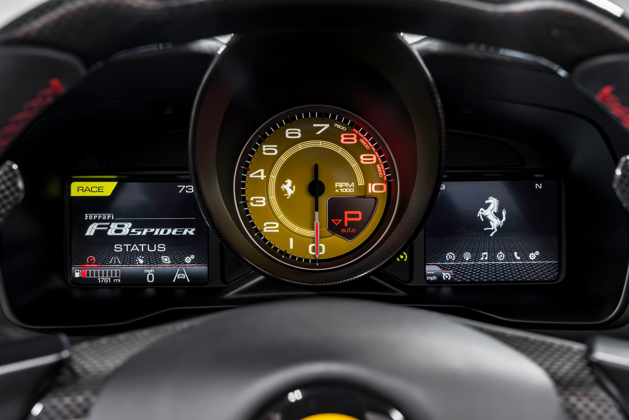 used 2023 Ferrari F8 Spider car, priced at $449,999