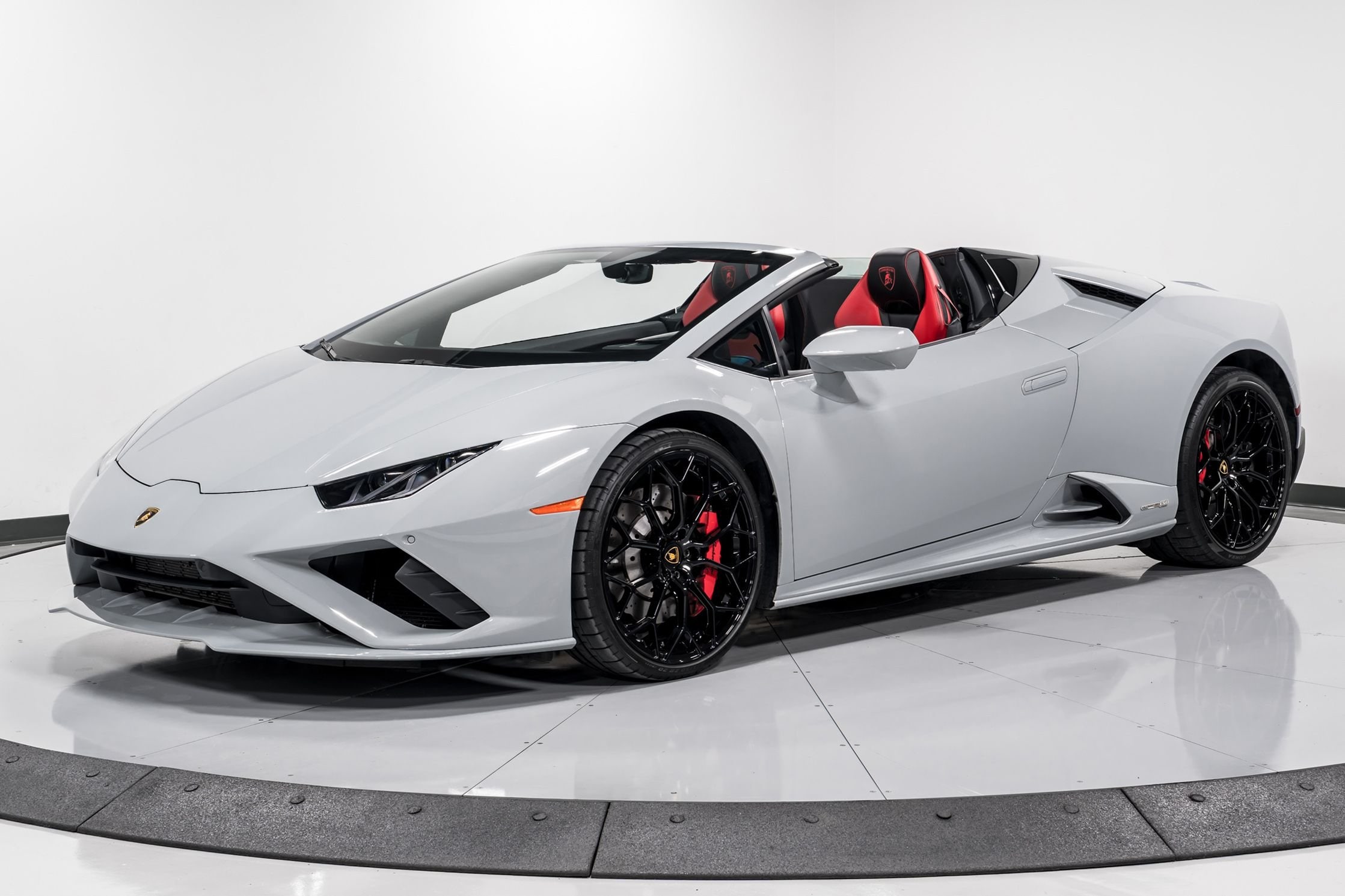 used 2021 Lamborghini Huracan EVO-2 Spyder car, priced at $284,999
