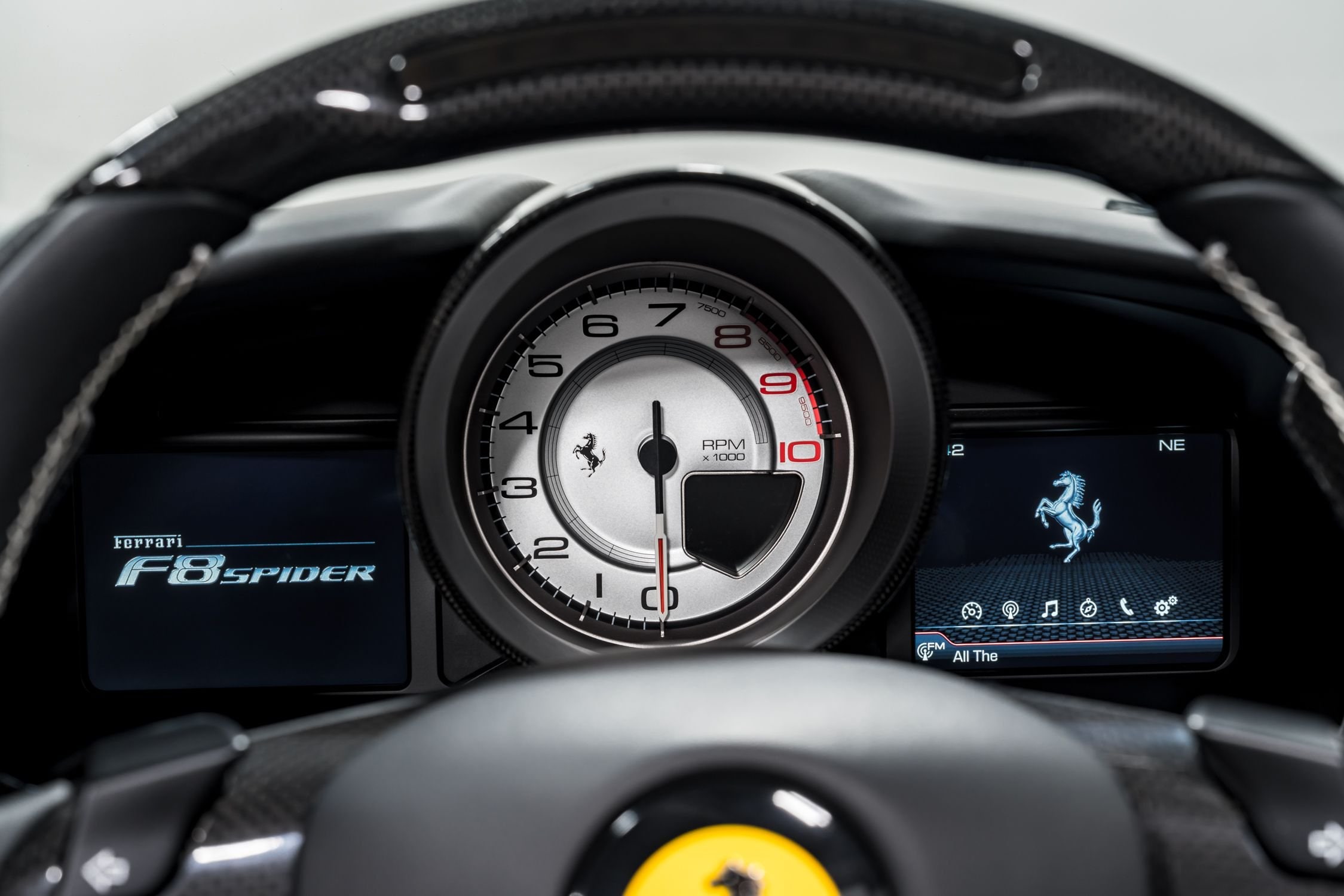 used 2021 Ferrari F8 Spider car, priced at $419,999