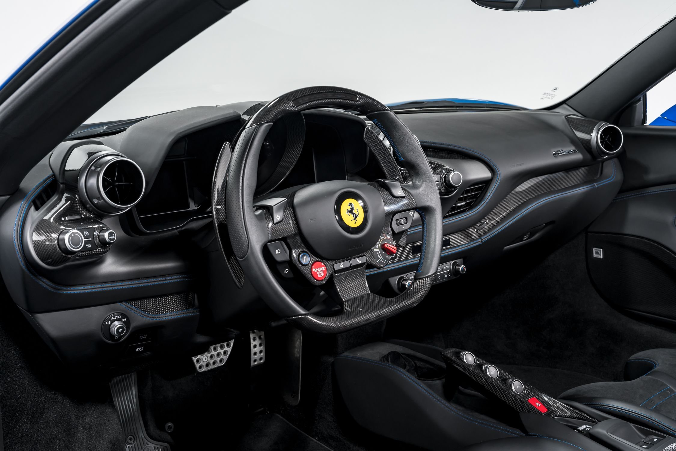 used 2021 Ferrari F8 Spider car, priced at $438,999