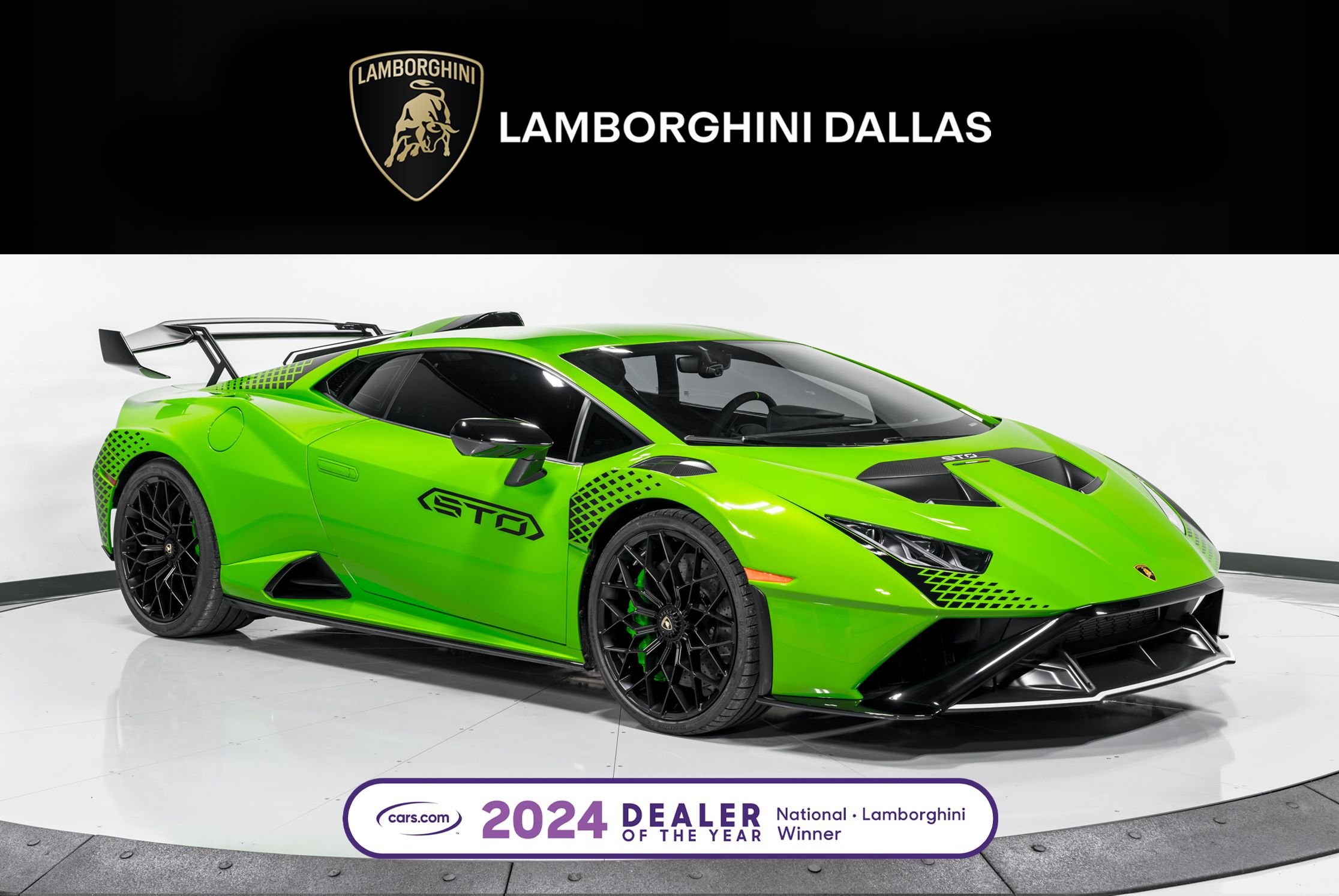 used 2023 Lamborghini Huracan STO car, priced at $376,999