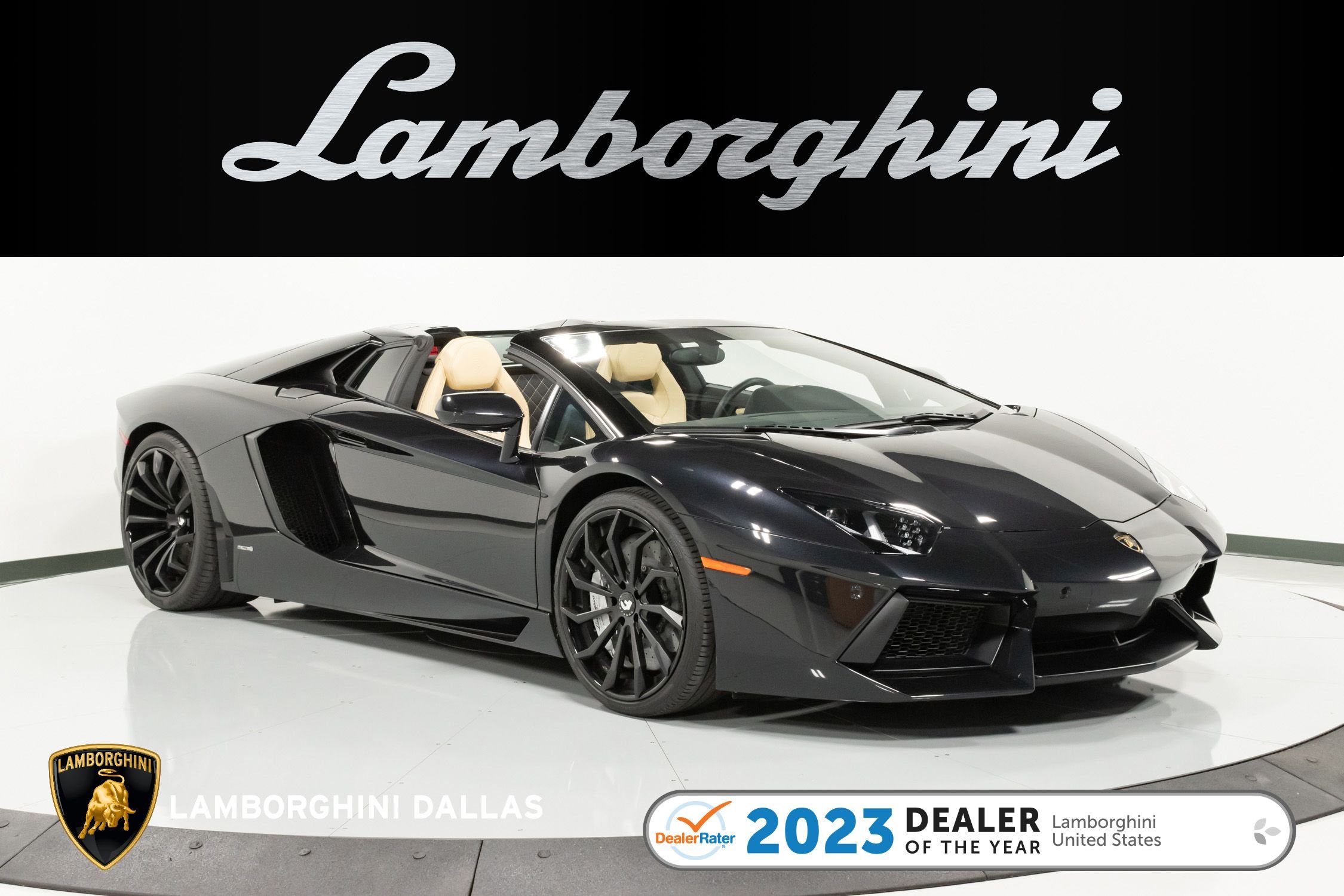 used 2016 Lamborghini Aventador Roadster car, priced at $419,999