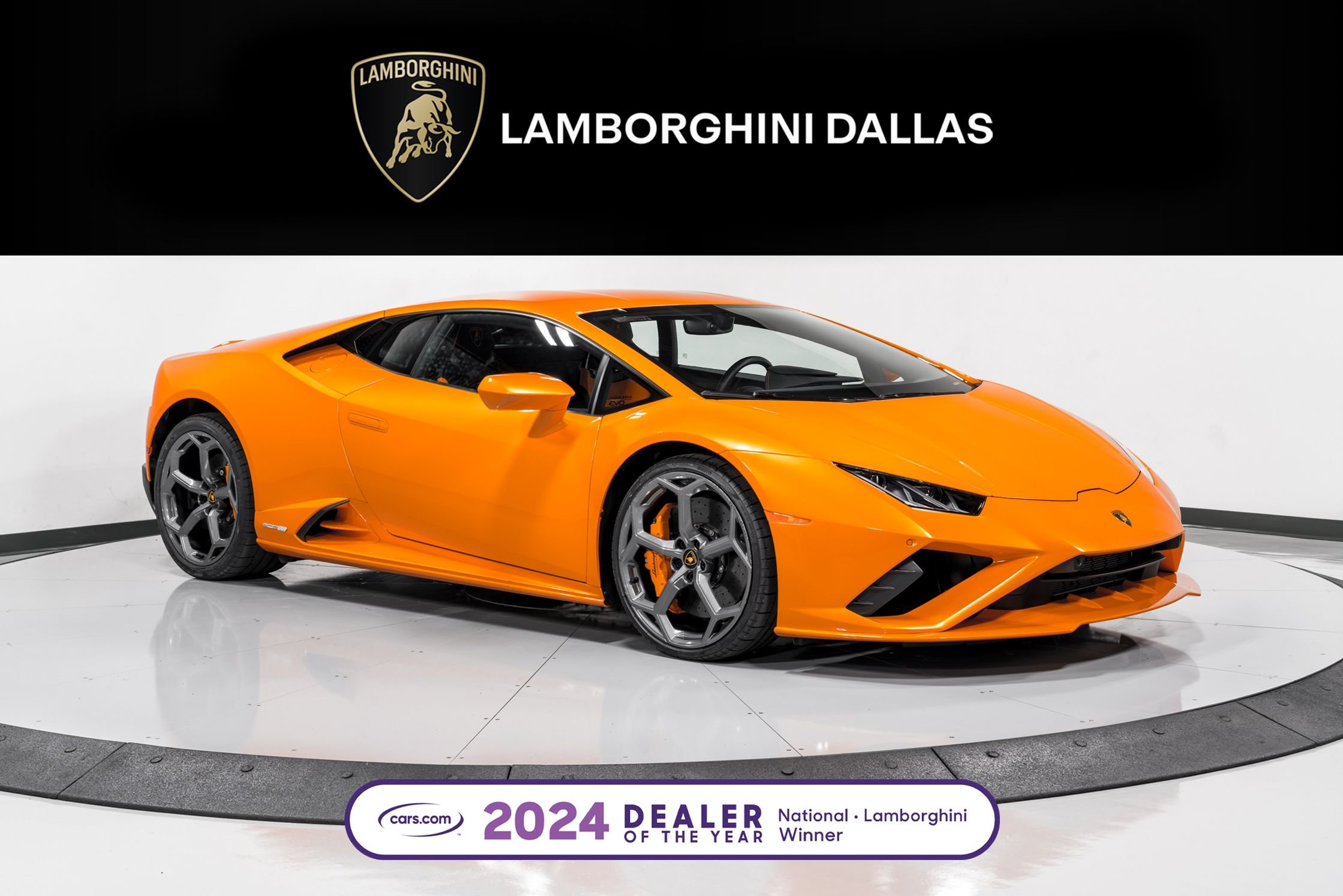 used 2023 Lamborghini Huracan EVO Coupe RWD car, priced at $284,999