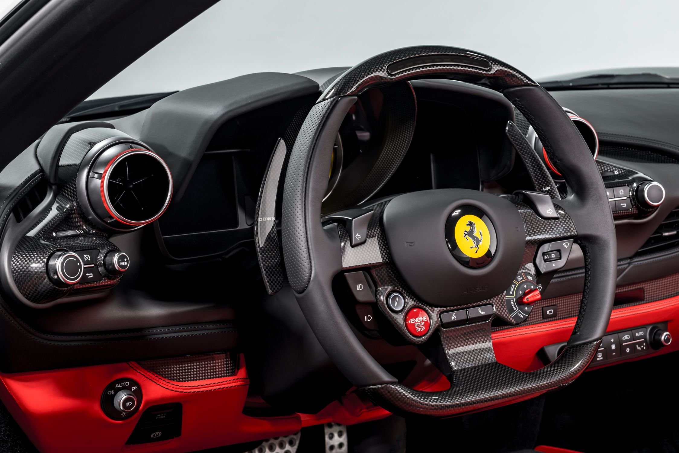 used 2023 Ferrari F8 Spider car, priced at $489,999