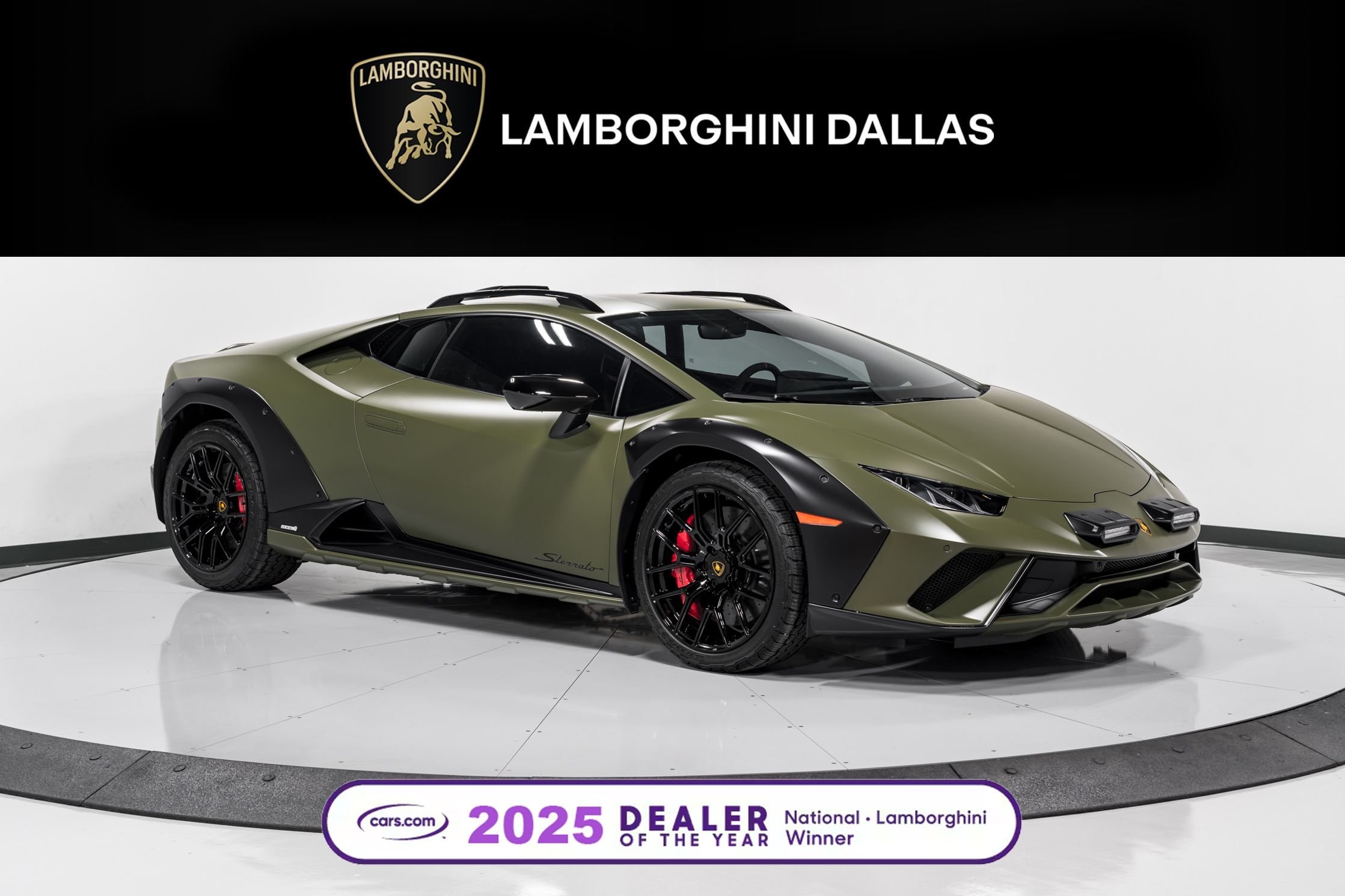 used 2024 Lamborghini Huracan Sterrato car, priced at $319,999