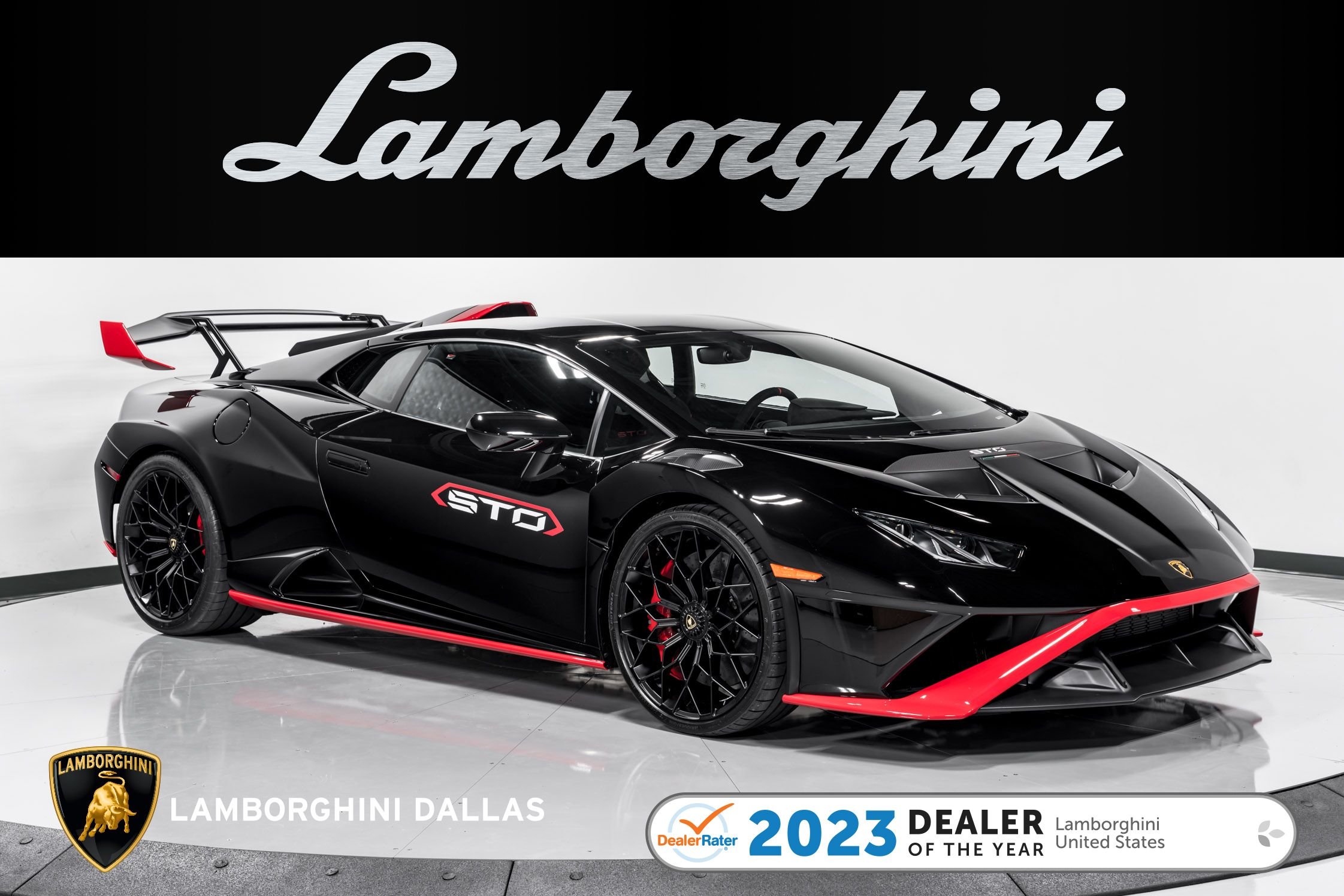 used 2023 Lamborghini Huracan STO car, priced at $449,999