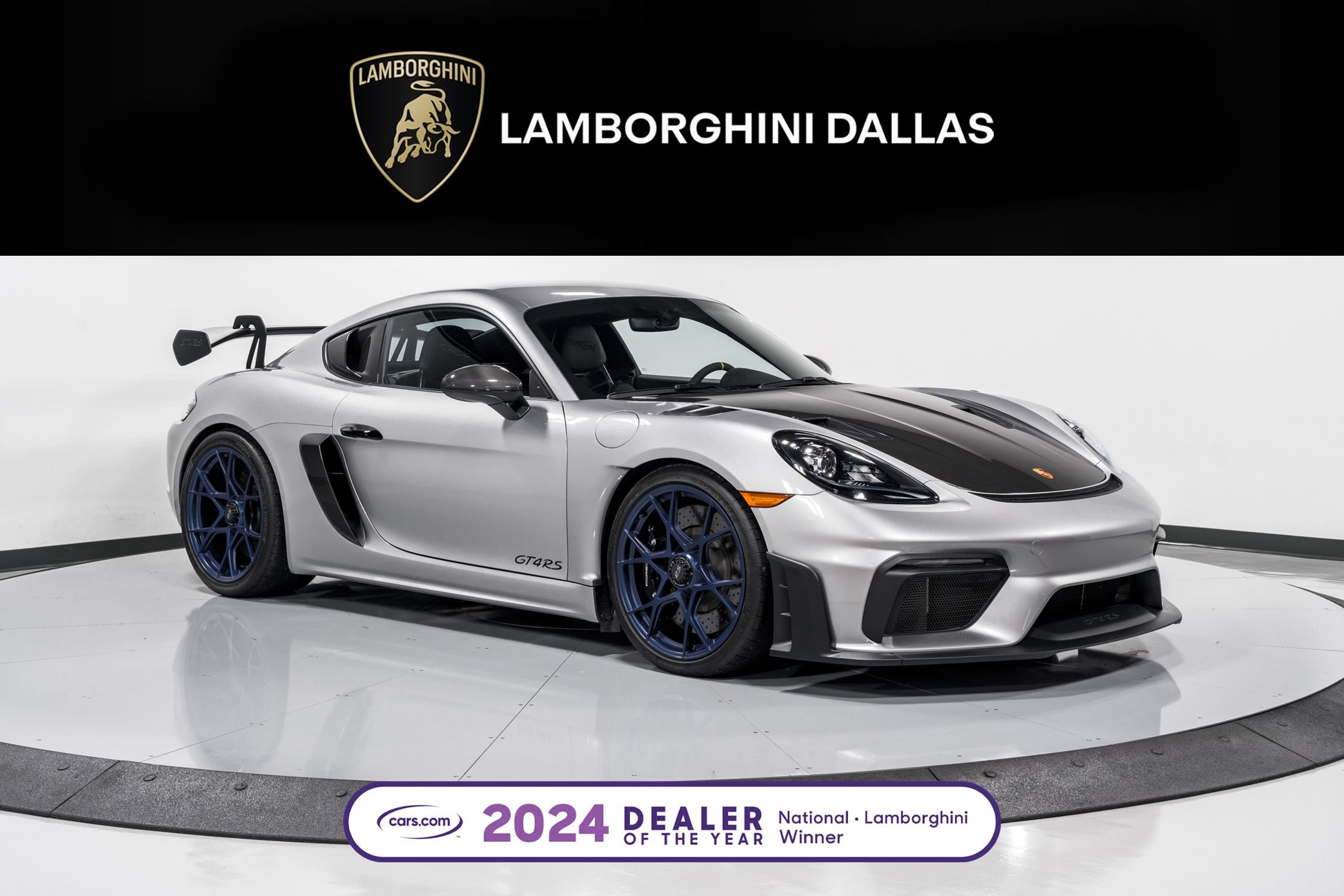 used 2023 Porsche 718 Cayman GT4 RS car, priced at $198,999